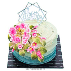Floral Greetings Birthday Cake at Kapruka Online