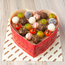 Java Orange Marmalade And Bee Honey Truffle Heart Buy Cake Delivery Online for specialGifts