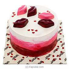 Java Sealed With Kisses Cake  Online for cakes