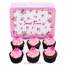Rosy Chocolate Cup Cakes- 06 Pieces  Online for cakes