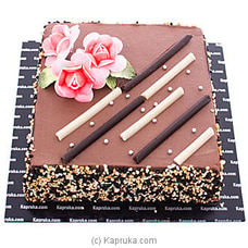 Choco Stripes Chocolate Cake Buy Cake Delivery Online for specialGifts
