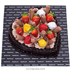 A Heart In Felicity Chocolate Gateau Buy Cake Delivery Online for specialGifts