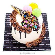 Swirl Of Gems Chocolate Cake at Kapruka Online