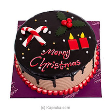 Divine Christmas Chocolate Deco Cake Buy Cake Delivery Online for specialGifts