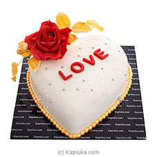 A Romantic Tale Ribbon Cake  Online for cakes