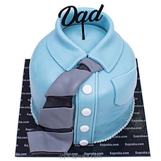 `Handsome Dad` Ribbon Cake Buy Cake Delivery Online for specialGifts