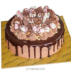 Mahaweli Reach Chocolate Rocky Road Drip Cake at Kapruka Online