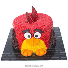 Terence The Angry Bird Ribbon Cake at Kapruka Online
