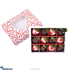 My Heartbeat Dipped Strawberries (12Pcs)  Online for cakes