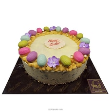 Happy Easter Vanilla Cake (GMC) Buy easter Online for specialGifts
