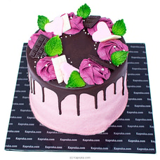 Rose Petals Chocolate Cake  Online for cakes