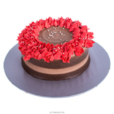 Divine Chocolate Flower Deco Cake  Online for cakes
