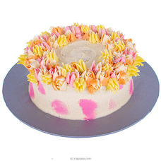 Divine Ribbon Flower Deco Cake  Online for cakes