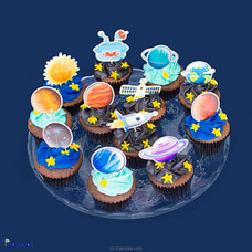 Solar System Cupcakes - 12 Pieces at Kapruka Online