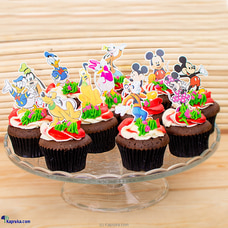 Party Mickey Cupcakes - 12 Pieces Buy Cake Delivery Online for specialGifts