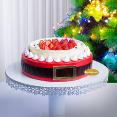 Surprise Santa Belt Chocolate Cake Buy Cake Delivery Online for specialGifts