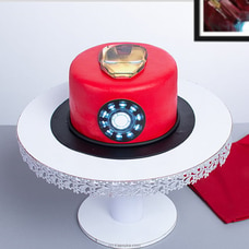 Iron Man Arc Reactor Cake Buy same day delivery Online for specialGifts