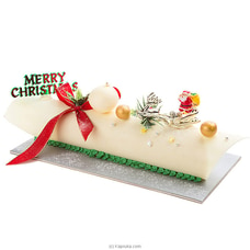 Sponge Vanilla Yule Log (New) Buy Christmas Online for specialGifts