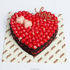 Java Valentine Romantic Heart Cake at Kapruka Online