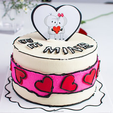 Be Mine Valentine Cake Buy Cake Delivery Online for specialGifts