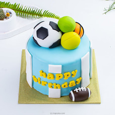 Sporty Fan Birthday Cake at Kapruka Online
