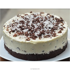 English Cake Company Chocolate Chip Brownie Cheesecake (Medium) Buy Cake Delivery Online for specialGifts