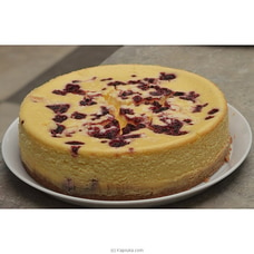 English Cake Company Strawberry And White Chocolate Cheesecake (Medium)  Online for cakes