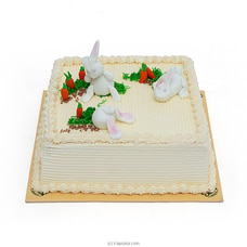 Green Cabin Easter Ribbon Cake Buy Cake Delivery Online for specialGifts