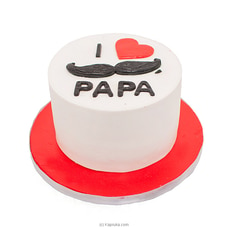 Cinnamon Grand `I Love Papa` Father`s Day Ribbon Cake Buy Cake Delivery Online for specialGifts