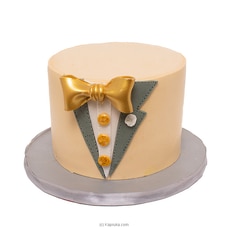 Cinnamon Grand `Smart Dad` Father`s Day Ribbon Cake Buy Cake Delivery Online for specialGifts