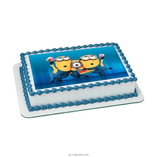 Minions Printed Buy Cake Delivery Online for specialGifts