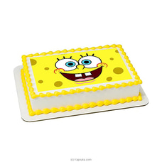 Spongebob Printed Cake  Online for cakes