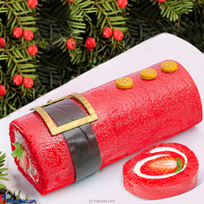 Santa Sponge Vanilla Swiss Roll Buy Cake Delivery Online for specialGifts