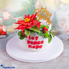 Peaceful Petals Christmas Cake Buy Christmas Online for specialGifts