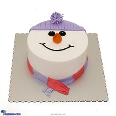Cinnamon Grand Snow Man Face Buy Cake Delivery Online for specialGifts
