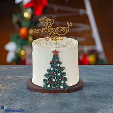 Timeless Tree Treat Christmas Cake Buy Cake Delivery Online for specialGifts