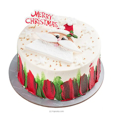 Sponge Christmas Themed Marble Cake Buy Cake Delivery Online for specialGifts