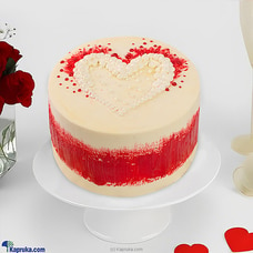 Java Choco Vanilla Heart Cake  Online for cakes