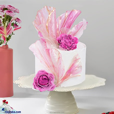 Pink Petal Paradise Cake  Online for cakes