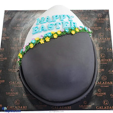 Galadari Easter Egg Shaped Ribbon Cake Buy easter Online for specialGifts