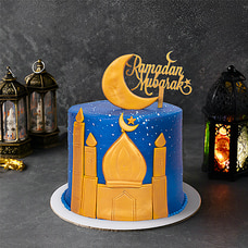 Golden Ramadan Moon Cake Buy Cake Delivery Online for specialGifts