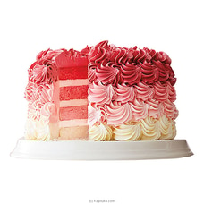 Vanilla Ombre Layer Cake - Topaz  Online for cakes