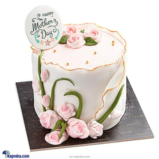 Sponge Mother`s Day Ribbon Cake Buy Cake Delivery Online for specialGifts
