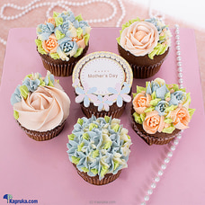 Pastel Chocolate Heaven Mother`s Day Cupcakes Buy Cake Delivery Online for specialGifts