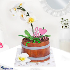 Orchid Splendor Mother`s Day Cake  Online for cakes