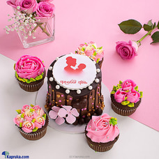 Adarei Amma Mother`s Day Bento Cake With Five Cupcakes Buy Cake Delivery Online for specialGifts