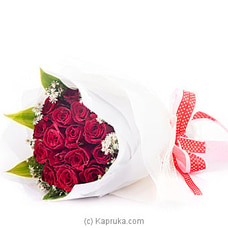 Blooms Of Roses - 30 Red Rose Bouquet at Kapruka Online