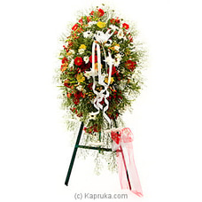 Geberas Stand Wreath at Kapruka Online