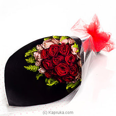 Memory Of Love - 15 Red Rose Bouquet at Kapruka Online