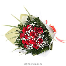 Pleasure Moment - 12 Red Rose Boquet BOUQUET,REDROSES,VALENTINE at Kapruka Online